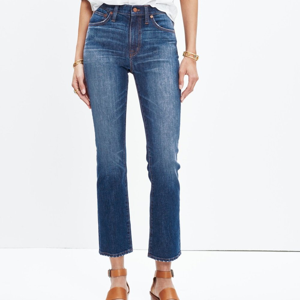 Madewell Cali Demi-Boot Jeans in Donovan Wash